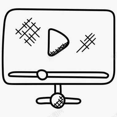 视频网络互联网技术媒体网络图标图标