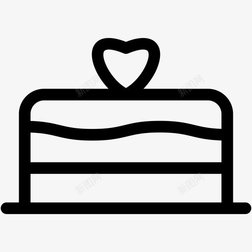结婚蛋糕爱情爱情大纲图标svg_新图网 https://ixintu.com 爱情 爱情大纲 结婚蛋糕
