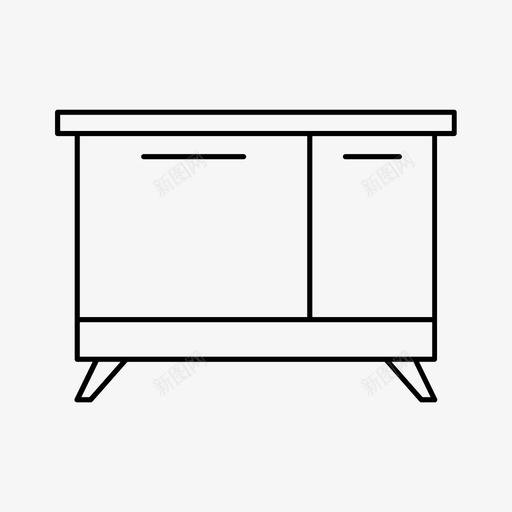 储藏室家具家用图标svg_新图网 https://ixintu.com 储藏室 家具 家用