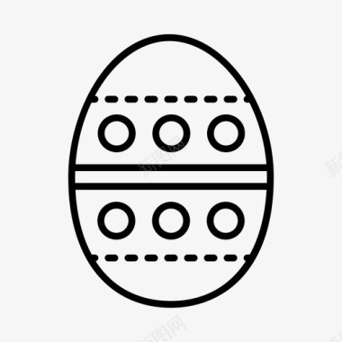 复活节彩蛋庆祝复活节巧克力图标图标