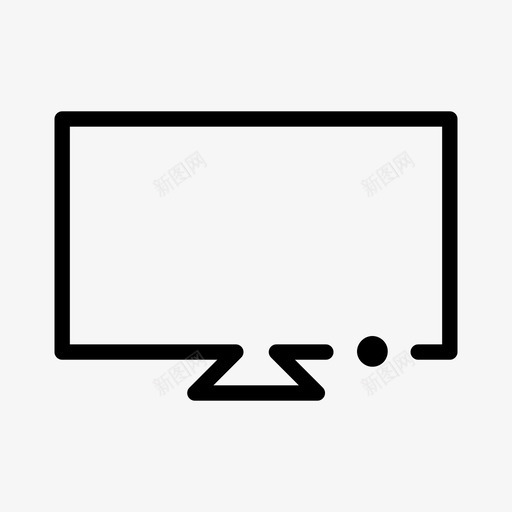 显示器计算机电气图标svg_新图网 https://ixintu.com 图形用户界面 工作 显示器 游戏 电气 计算机