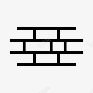 砖建筑砖墙图标图标