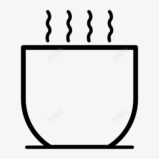 茶热茶食物图标svg_新图网 https://ixintu.com 热茶 茶 食物