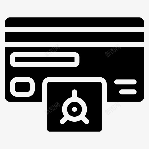 卡保险箱信用卡保险箱数据图标svg_新图网 https://ixintu.com 信用卡保险箱 卡保险箱 安全 数据 数据安全可靠