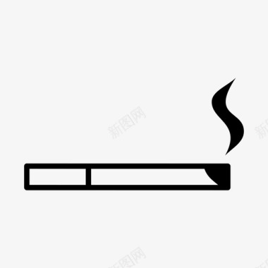 吸烟吸烟室图标图标