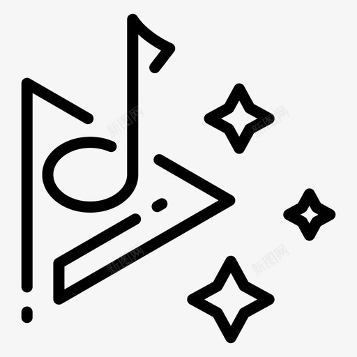 音乐应用程序手机图标svg_新图网 https://ixintu.com 应用程序 手机 搜索引擎优化 移动应用程序 网络 音乐
