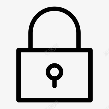 锁密码基本介质图标图标