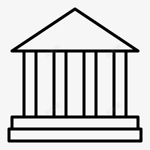 银行银行大楼银行服务图标svg_新图网 https://ixintu.com 民众 银行 银行大楼 银行服务