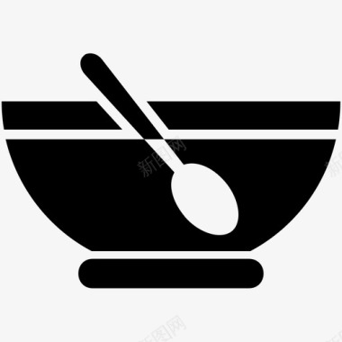 烹饪碗吃图标图标