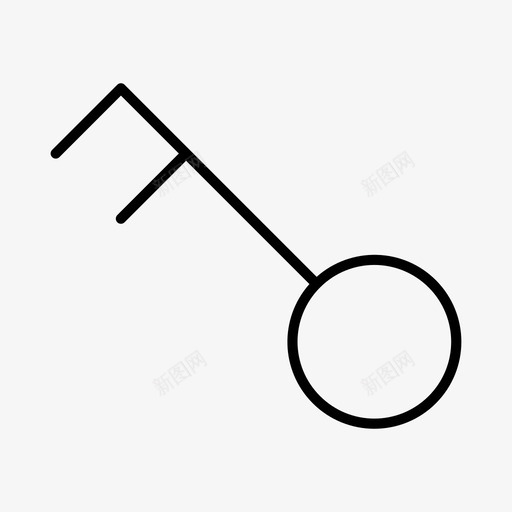 钥匙通道锁图标svg_新图网 https://ixintu.com 安全 开锁 通道 钥匙 锁