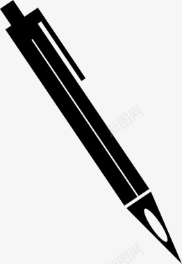 钢笔工具作家图标图标