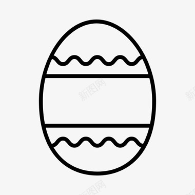 复活节彩蛋复活节巧克力复活节彩蛋装饰品图标图标