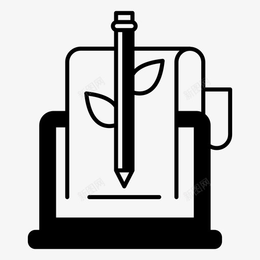 有机内容数字营销符号图标svg_新图网 https://ixintu.com 数字营销符号 有机内容