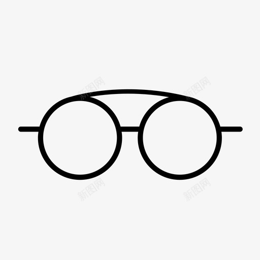 太阳镜眼镜墨镜图标svg_新图网 https://ixintu.com 墨镜 太阳镜 女装 眼镜