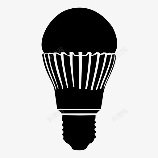 灯具装饰灯灯泡图标svg_新图网 https://ixintu.com 房间灯 灯具 灯泡 装饰灯