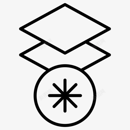 新建图层新图层图标svg_新图网 https://ixintu.com 新建图层 设计新图层