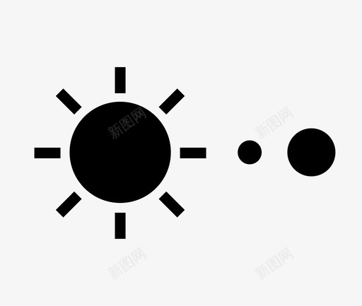 天文学与行星现代教育图标svg_新图网 https://ixintu.com 天文学与行星 现代教育