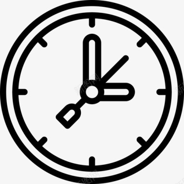钟表电器家用电器图标图标