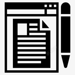 blogpostblogpostarticleonlinearticle图标高清图片