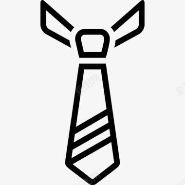 领带配饰商人图标图标