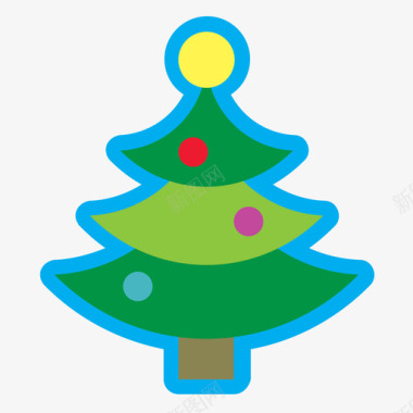圣诞树-2图标