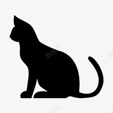 猫动物喵喵图标图标