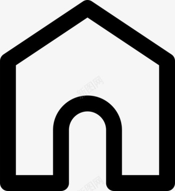 房屋抵押贷款房地产图标图标