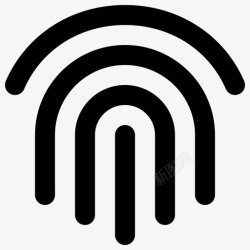 指纹锁图标指纹指纹锁指纹扫描图标高清图片