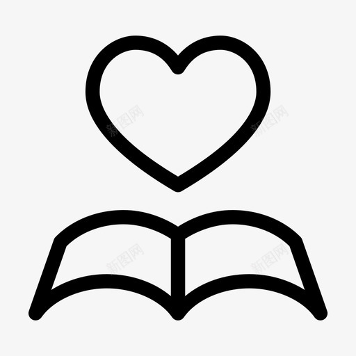 爱书的人心情图标svg_新图网 https://ixintu.com 学媒介 心 情 爱书的人 读