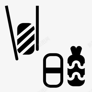 寿司食品日式图标图标