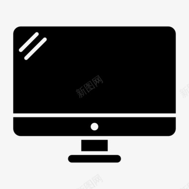 电脑电脑显示器电脑屏幕图标图标