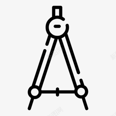 罗盘绘图教育图标图标