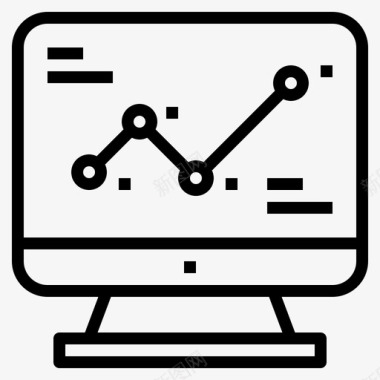 演示文稿图表计算机图标图标