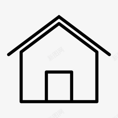 房子建筑物住所图标图标