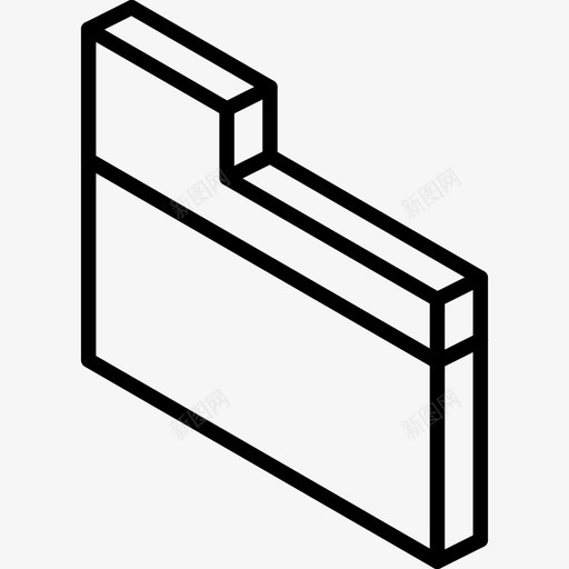文件夹要素iso图标svg_新图网 https://ixintu.com iso 文件夹 等轴测 要素 要素等轴测轮廓
