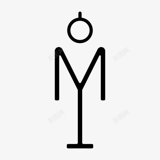 抬头锻炼塑形图标svg_新图网 https://ixintu.com 塑形 抬头 锻炼