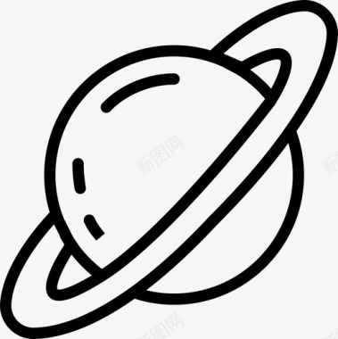 土星探索美国航天局图标图标