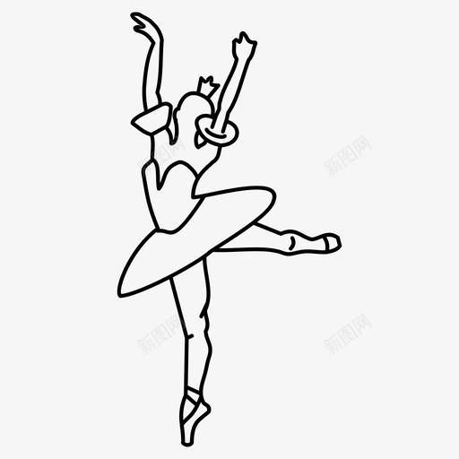 俄罗斯芭蕾舞演员芭蕾舞姿势舞蹈姿势图标svg_新图网 https://ixintu.com 优美 俄罗斯芭蕾舞演员 舞蹈姿势 芭蕾舞姿势
