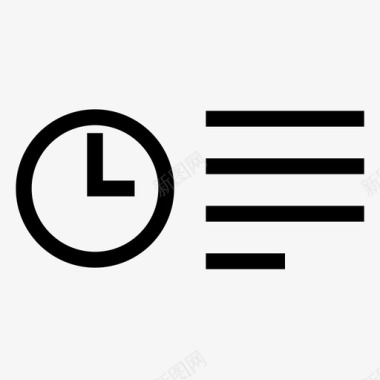 时间表条目过期日志图标图标