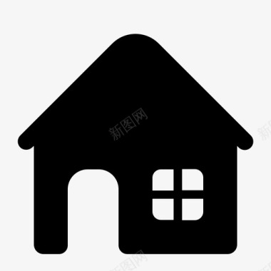 房子建筑住宅图标图标