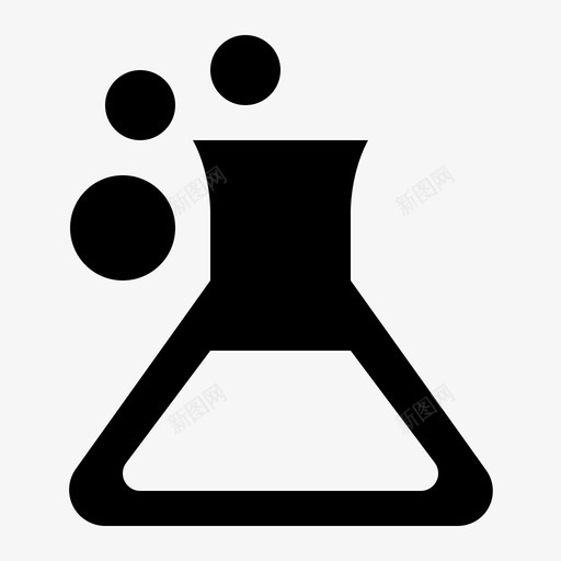 烧杯气泡化学图标svg_新图网 https://ixintu.com 化学 气泡 烧杯 科学 配方