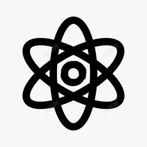科学符号原子化学图标svg_新图网 https://ixintu.com 化学 原子 天文学 物理 生物学 科学物理 科学符号