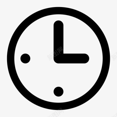 时钟迟到秒表图标图标