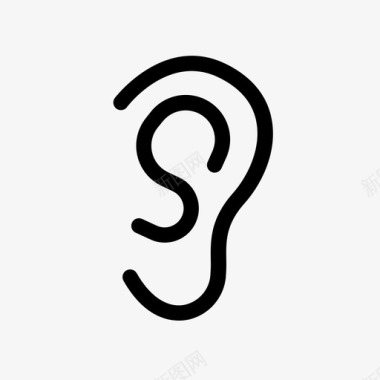 耳听感图标图标