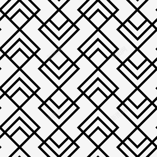 几何瓷砖图案无缝图标svg_新图网 https://ixintu.com 几何瓷砖图案 无缝