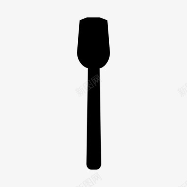 勺子餐具茶匙图标图标