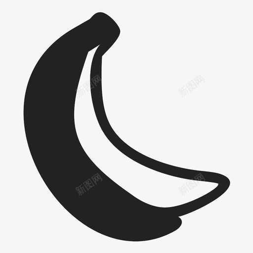 香蕉减肥食品食物图标svg_新图网 https://ixintu.com 减肥食品 水果 素食 食物 香蕉