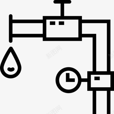 管道能源石油图标图标