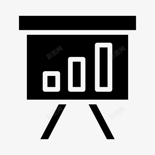 展示酒吧董事会图标svg_新图网 https://ixintu.com 商业 图形 展示 广告 统计 董事会 酒吧