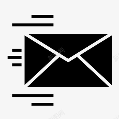 邮件快递电子邮件图标图标